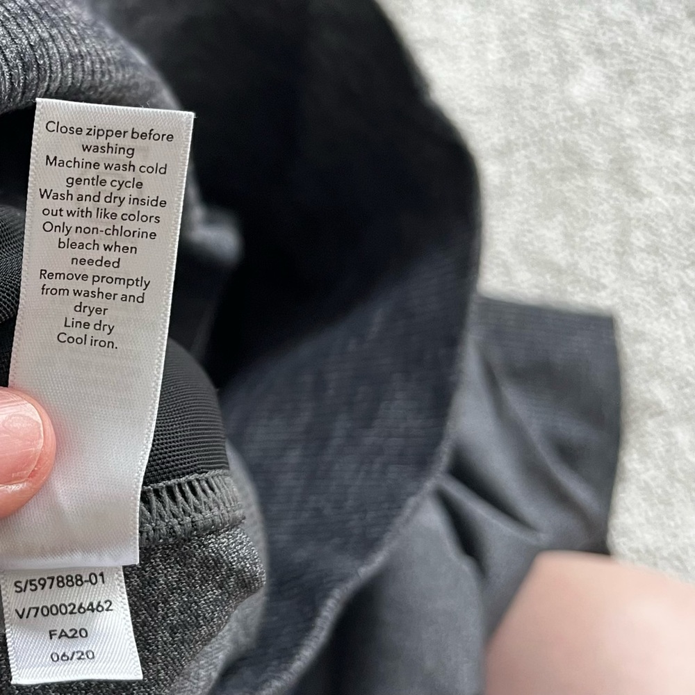 Athleta Dark Gray Heather Jogger Track Pants - Picture 6 of 10